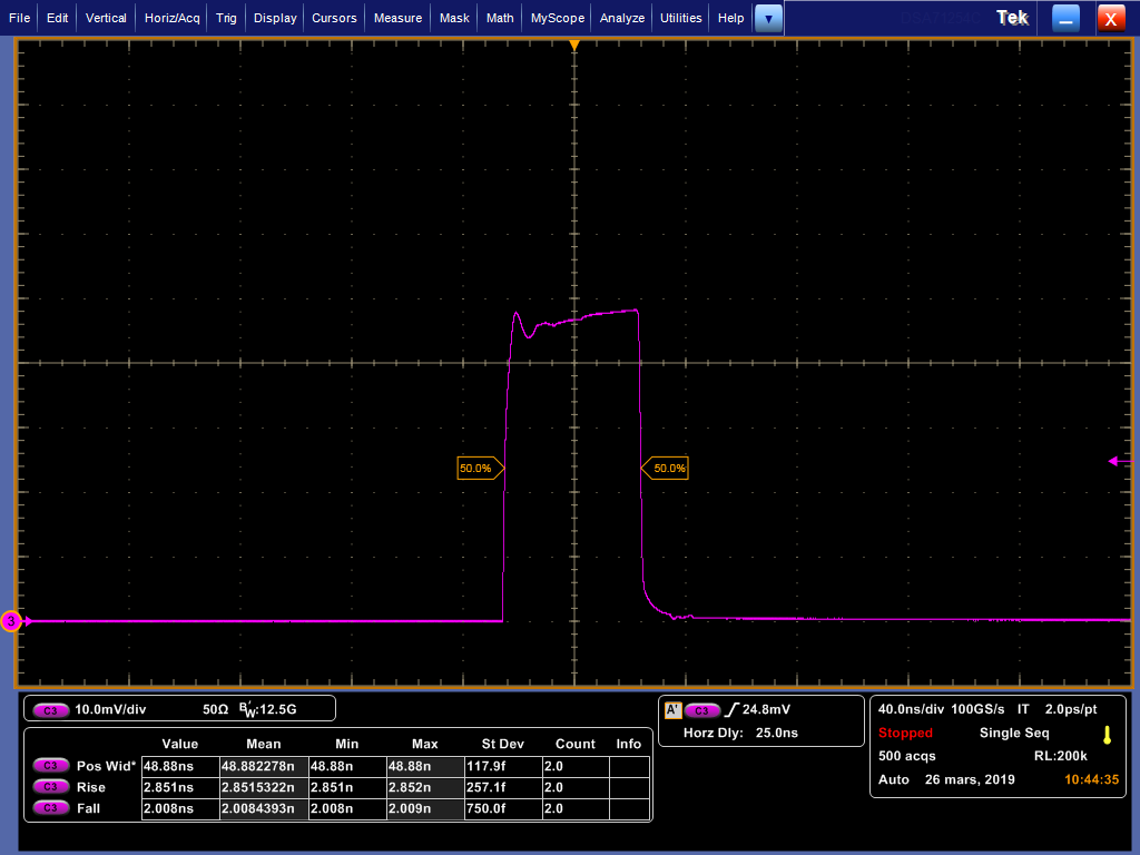 Seeder Laser Diode Laser Puls E Largeur De Raie Troite Cl En Main